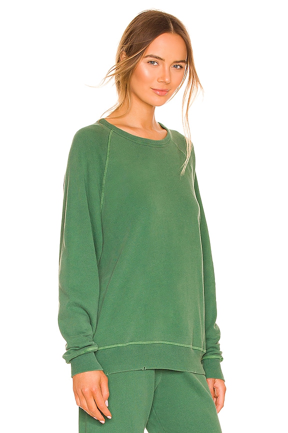 view 2 of 4 The College Sweatshirt in Field Green