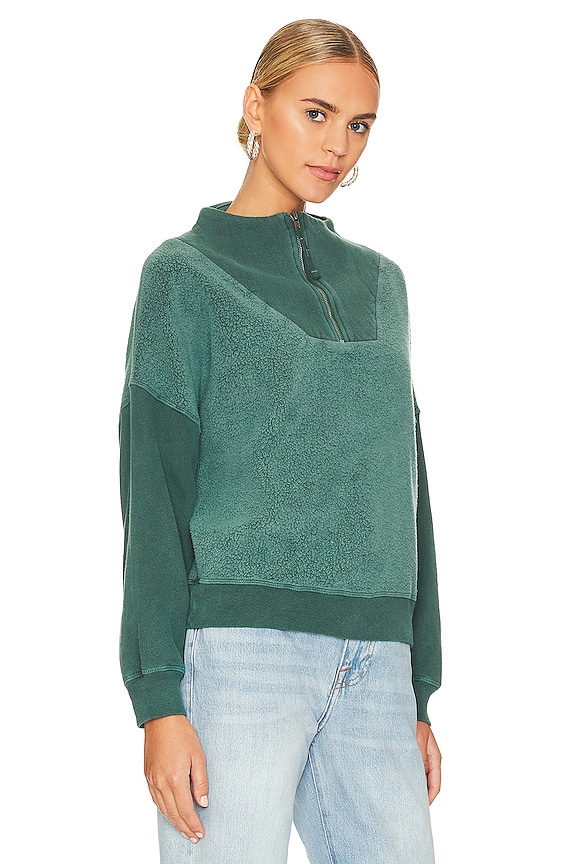 view 2 of 4 Trail Sweatshirt in Green Grove