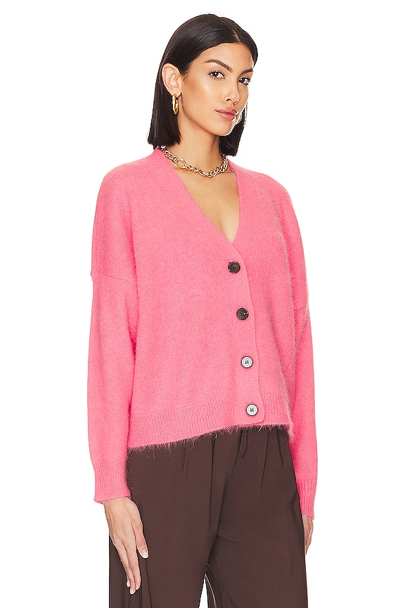 view 2 of 4 GILET THE FLUFFY SLOUCH in Cherry Blosson