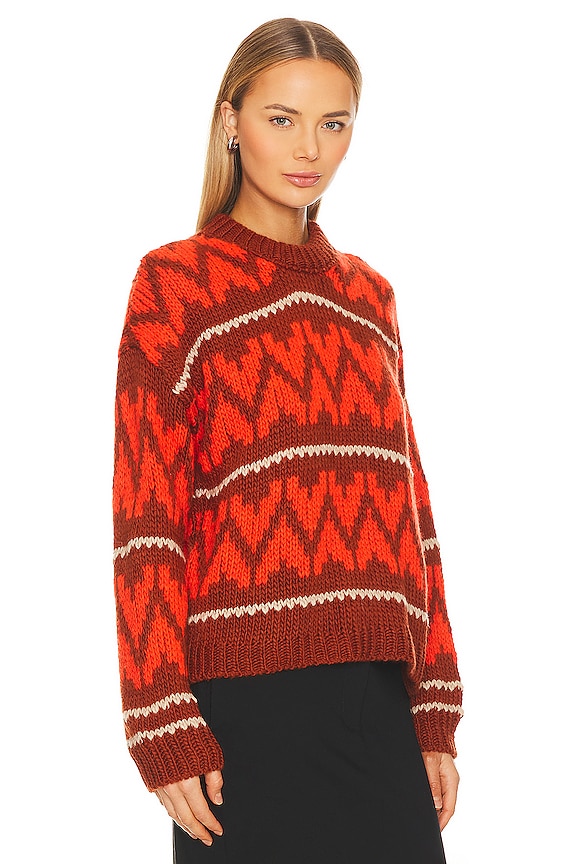 view 2 of 4 The Folk Pullover in Firestone