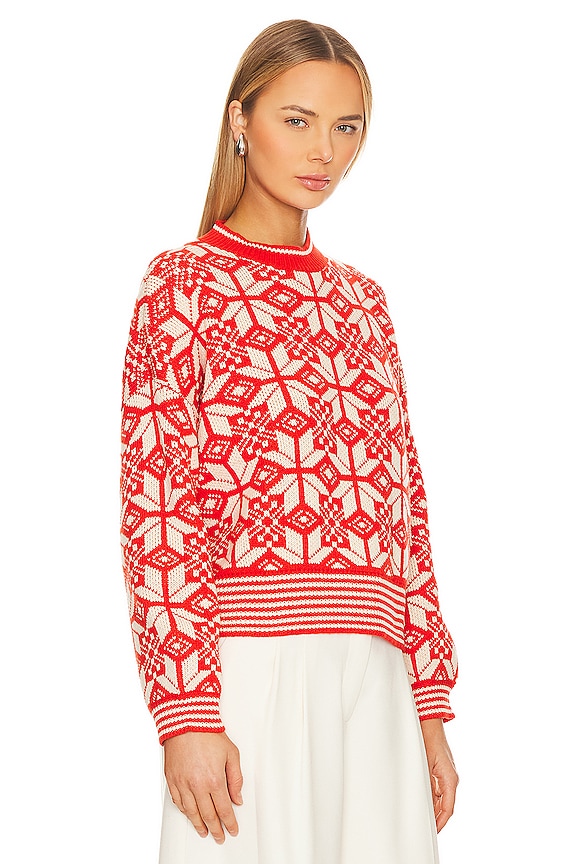 view 2 of 4 The Snowflake Pullover in Alpine Spice