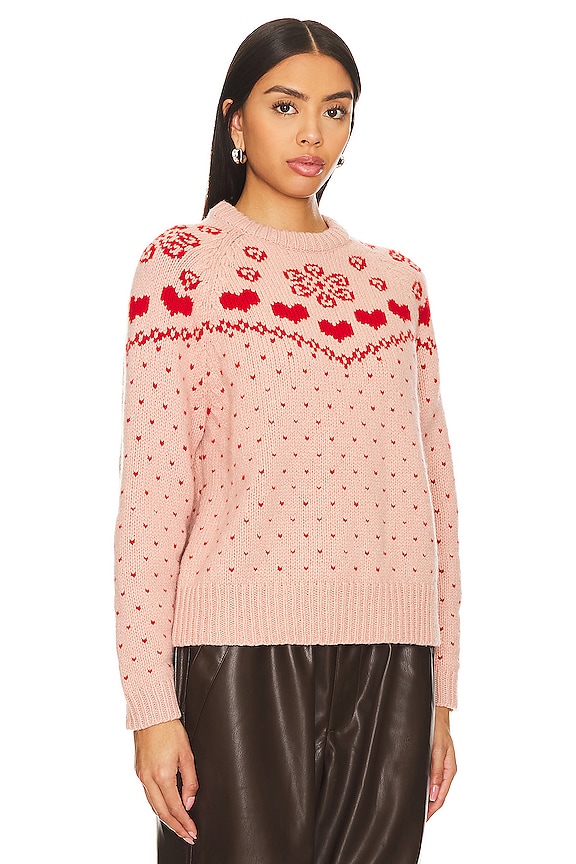 view 2 of 4 PULL SWEETHEART in Blush & Cherry