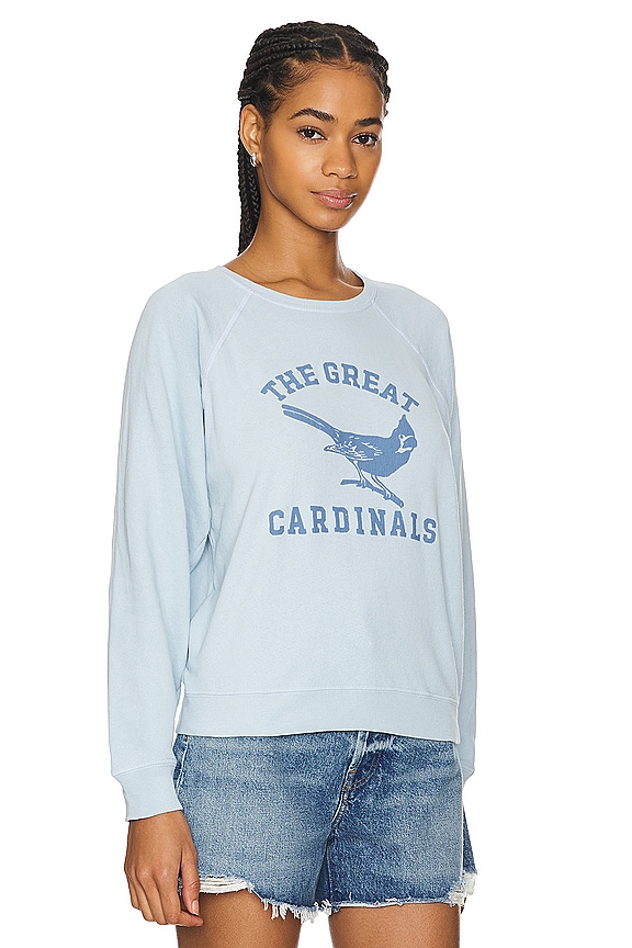 view 2 of 4 The Shrunken Sweatshirt in Light Sky