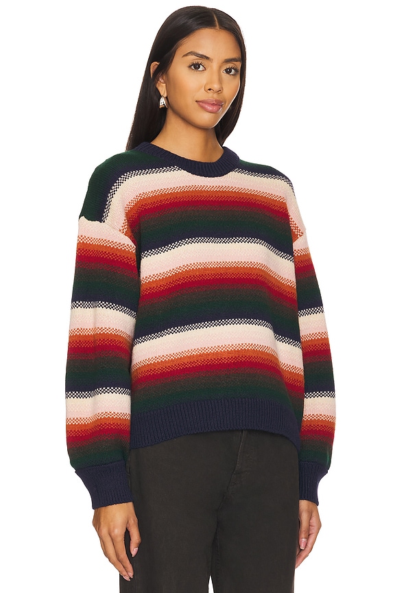 view 2 of 4 The Bubble Pullover in Reflection Stripe