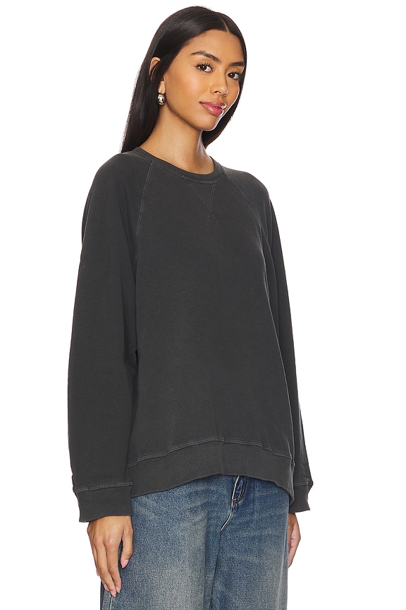 view 2 of 4 The Slouch Sweatshirt in Washed Black