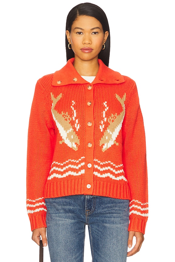 view 2 of 5 GILET BASS in Hot Red