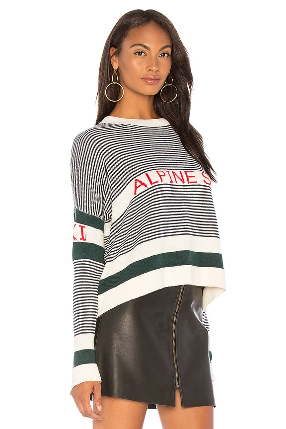 view 2 of 4 The Alpine Ski Sweater in Multi Stripe