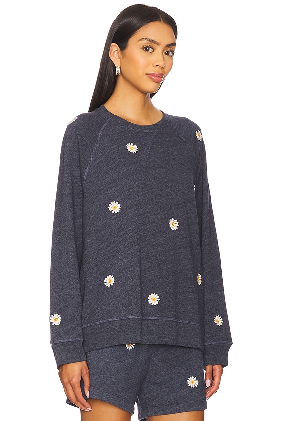 view 2 of 5 SWEAT SLOUCH in Heathered Vintage Blue