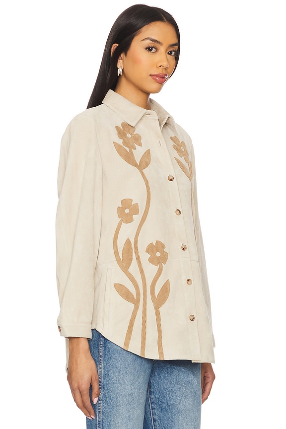 view 2 of 4 ТОП С ДЛИННЫМ РУКАВОМ TOP in Tonal Desert Tan