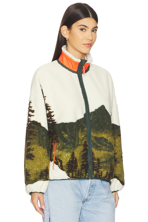 view 2 of 4 BLOUSON À GLISSIÈRE PLUSH TERRAIN in Mountain View Landscape