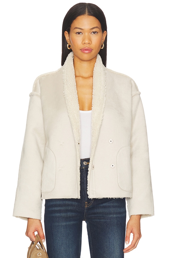 view 2 of 5 The Reversible Drover Coat in Malt