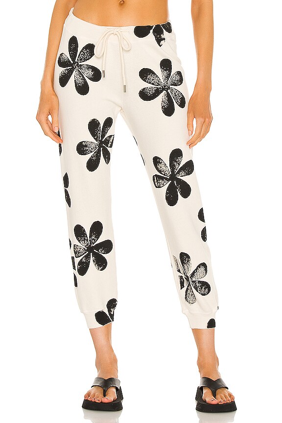 Simply Love Simply Love Full Size Drawstring DAISY Graphic Long Sweatpants main image 0
