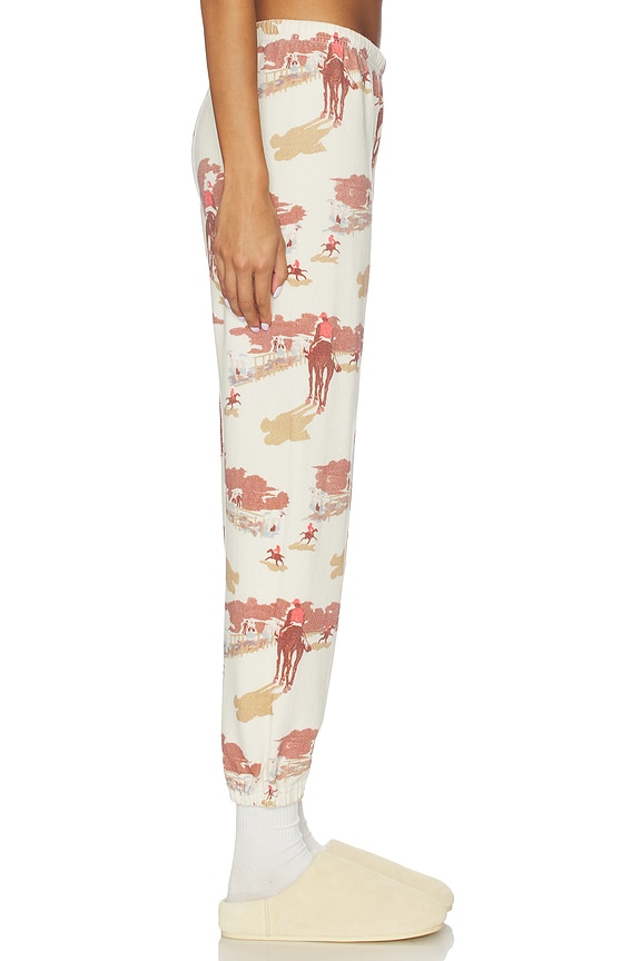 view 2 of 6 PANTALON THE STADIUM in Riding Horses Print