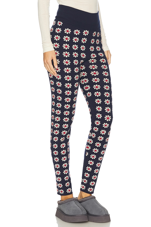 view 2 of 6 Merino Legging in Frosted Daisy