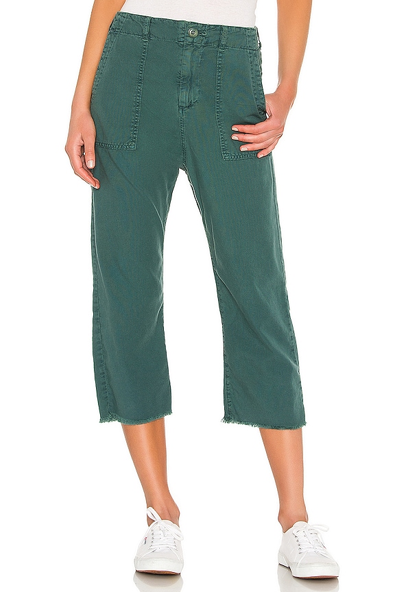 view 1 of 4 Frayed Ranger Pant in Palm Leaf