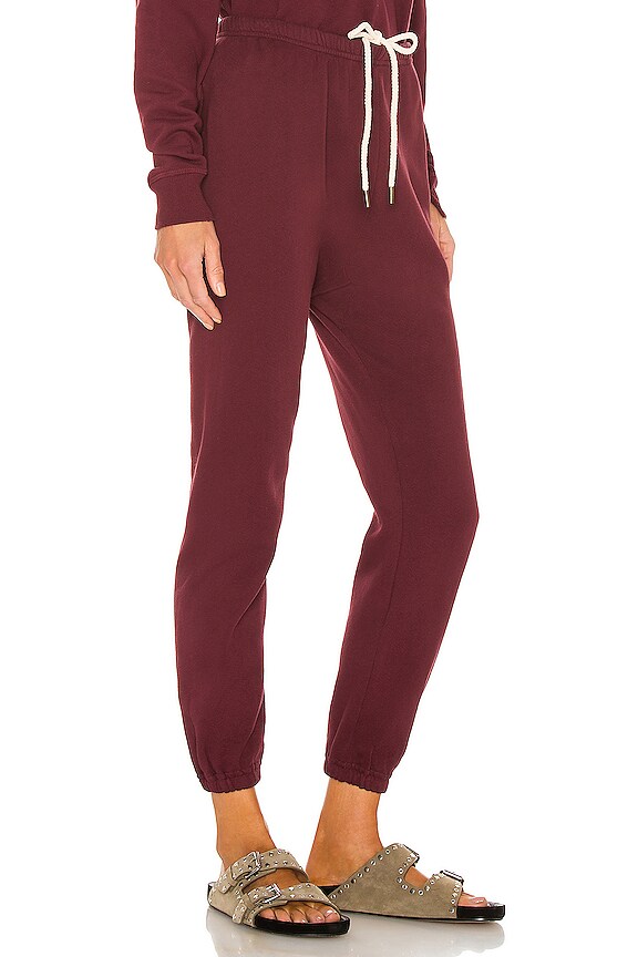 view 2 of 4 The Stadium Sweatpant in Maroon