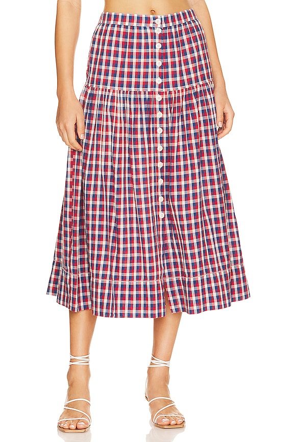 view 1 of 4 FALDA BOATING in Picnic Plaid