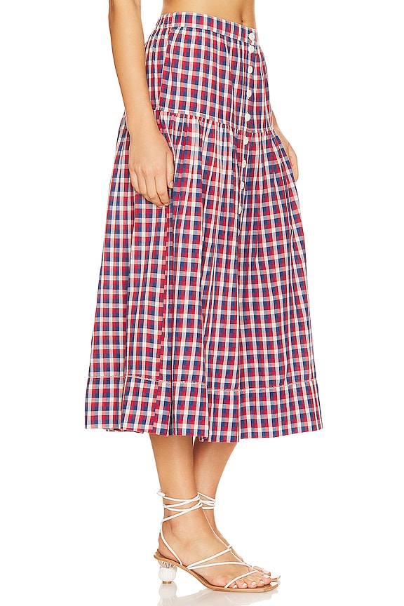 view 2 of 4 FALDA BOATING in Picnic Plaid