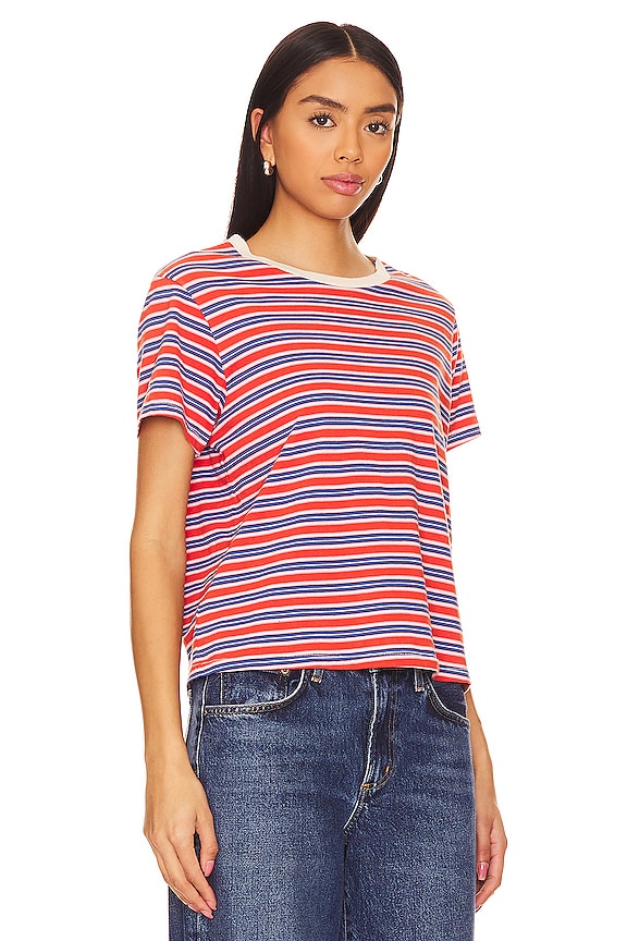 view 2 of 5 The Little Tee in Campervan Stripe