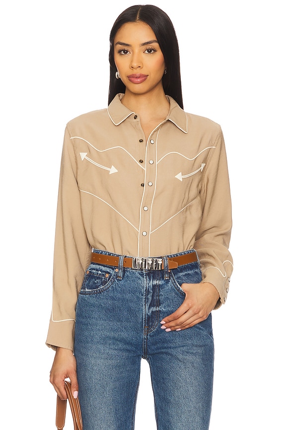 view 1 of 4 The Western Shirt in Barley