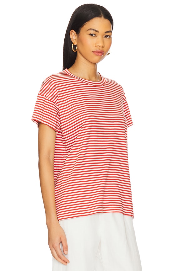 view 2 of 5 The Boxy Crew in Red Stripe