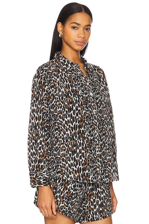 view 2 of 5 The Cove Shirt in Leopard