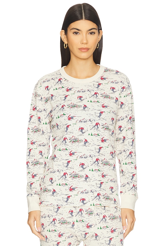 view 1 of 5 CLASSIC CREW サーマル in Slopeside Print