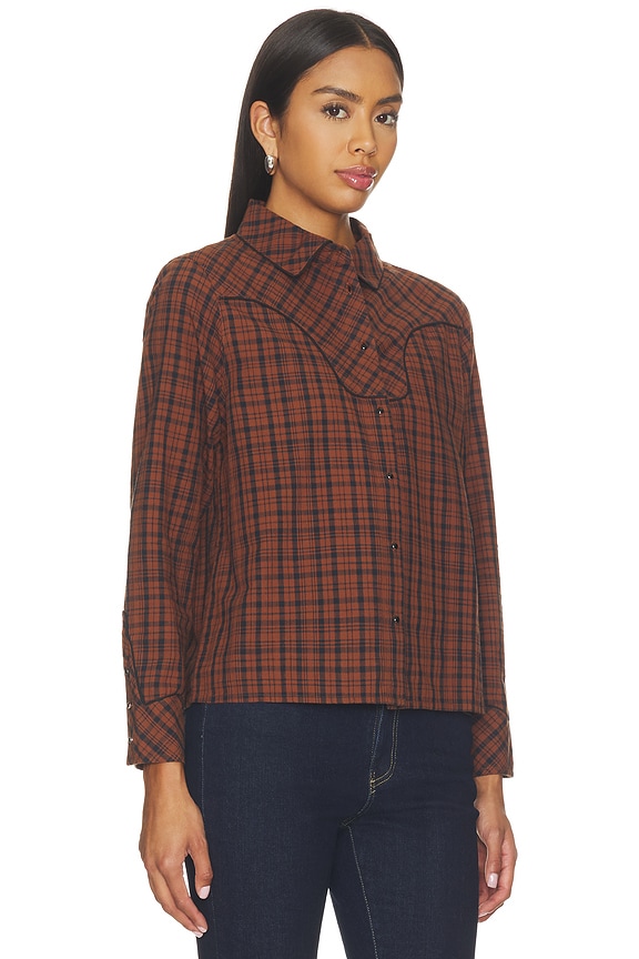view 2 of 5 CHEMISE THE CREEK in Woodcrest Plaid
