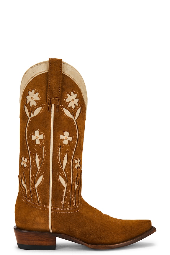 view 1 of 5 CHAUSSURES THE COWBOY in Tan Floral