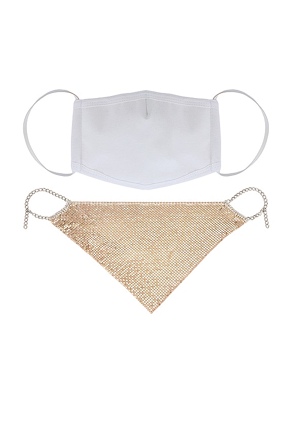 view 2 of 5 MASQUE PROTECTIVE in Gold Chainmail