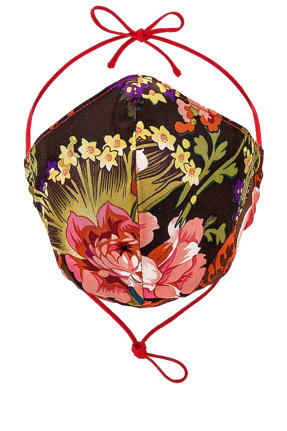 view 2 of 5 MASCARA FACIAL SILK in Red Multi