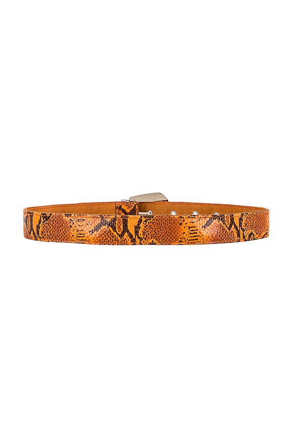 view 2 of 4 CEINTURE MONTY in Orange Snake