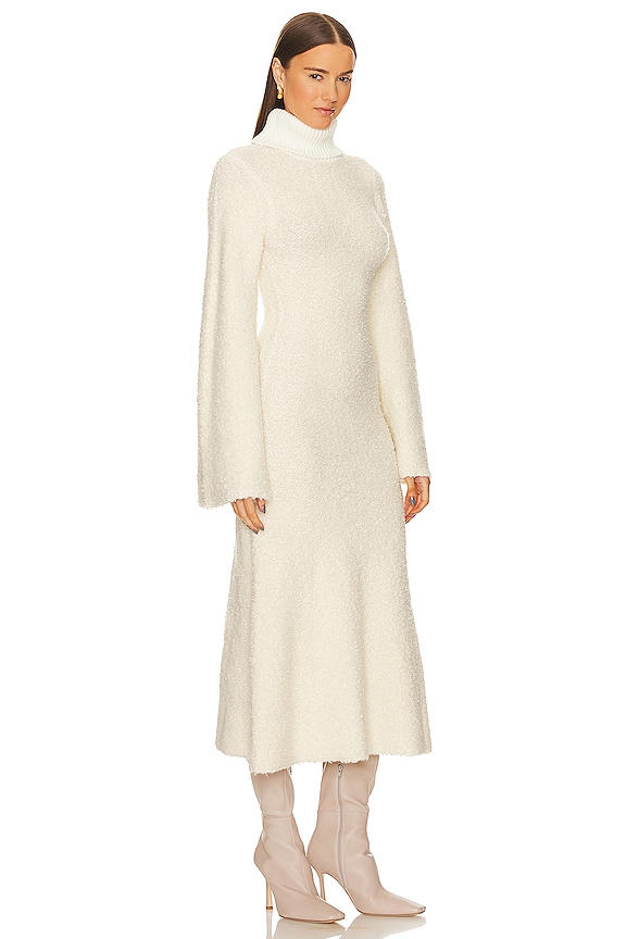 view 2 of 3 Maeko Boucle Dress in Ivory