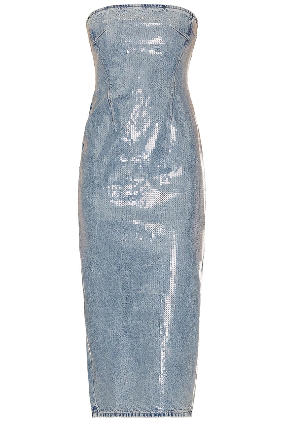 view 1 of 4 x Lindsi Lane Blakely Midi Column Dress in Bryant Park
