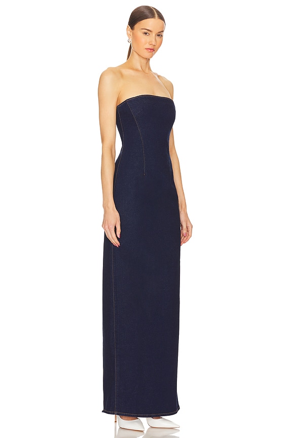 view 2 of 4 Lena Column Dress in Rinse