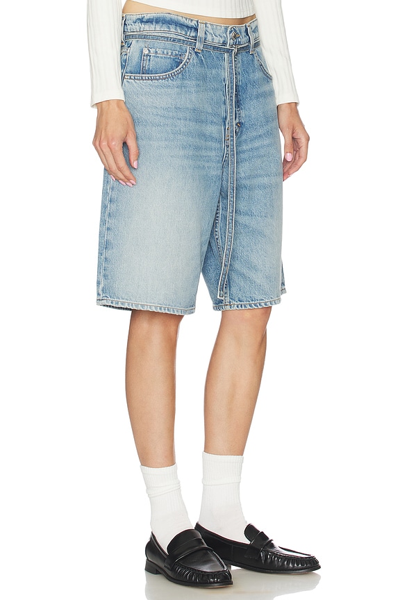 view 2 of 7 Taylor Oversized Belted Jort in Beverly Blvd