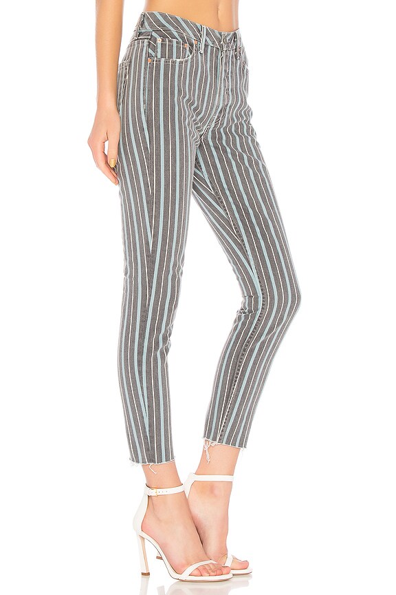 view 2 of 4 ДЖИНСЫ В ПОЛОСКУ KAROLINA in Taffy