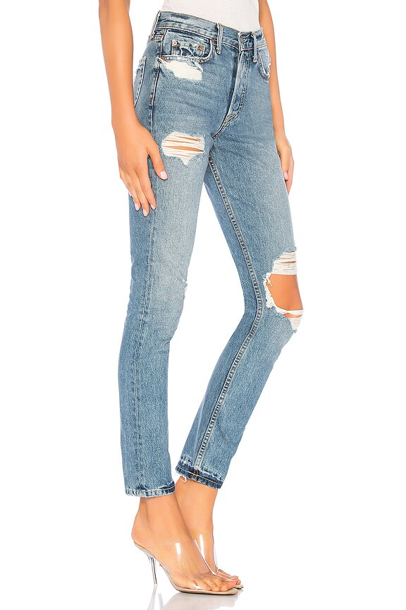 view 2 of 4 Karolina High-Rise Skinny Jean in Road Runner