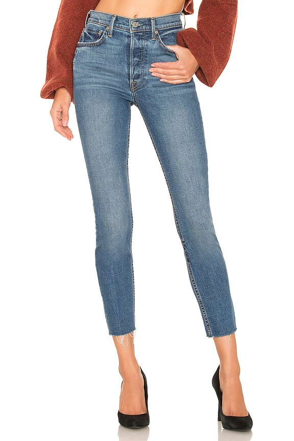 view 1 of 4 Karolina High-Rise Skinny in Blue Midnight