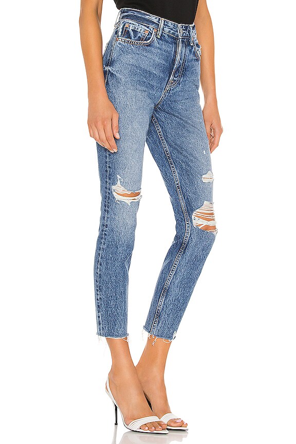 view 2 of 4 ДЖИНСЫ С СУПЕР ВЫСОКОЙ ТАЛИЕЙ KAROLINA in Go My Way