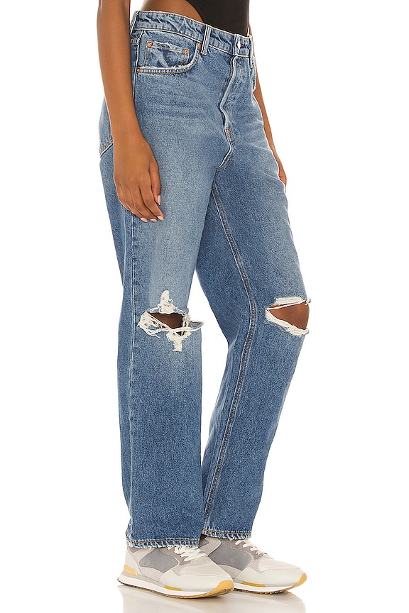 view 2 of 4 Amanda Mid Rise Straight in Abbot Kinney