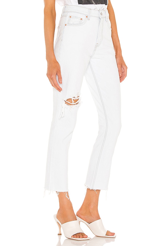 view 2 of 4 JEAN DROIT CROPPED TAILLE HAUTE KAROLINA in Ojai