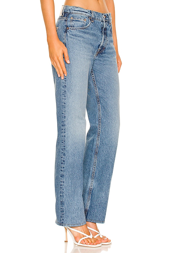 view 2 of 4 Courtney Low Rise Boot Jeans in East River