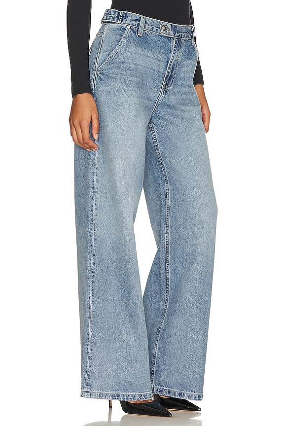 view 2 of 4 x Maggie MacDonald Leigh Mid Rise Denim Trouser in Legacy Park