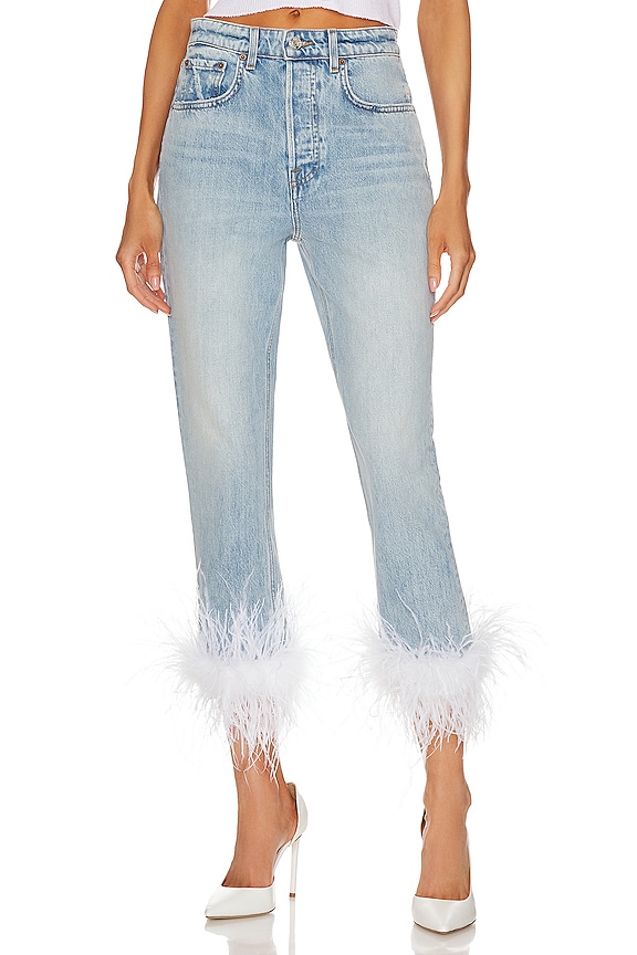 view 1 of 4 Emilia Feather High Rise Slim Crop in Phoenix