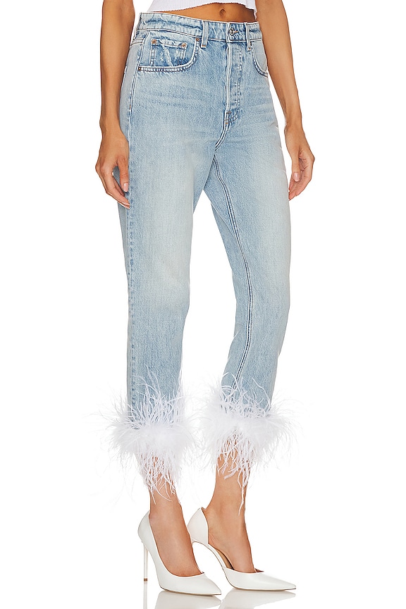 view 2 of 4 Emilia Feather High Rise Slim Crop in Phoenix
