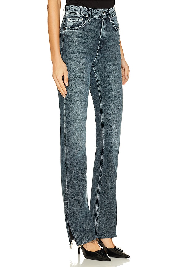 view 2 of 5 Harlow High Rise Boot W/ Slit Hem Jeans in Redondo Pier