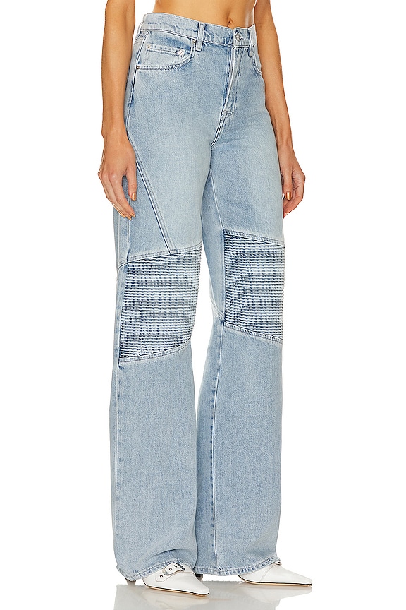 view 2 of 4 Mariah Wide Leg Racer Jean in Coast Highway