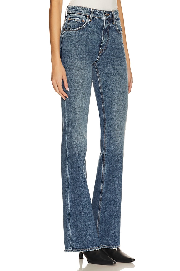 view 2 of 5 Melanie Petite High Rise Boot Cut Jeans in Los Feliz