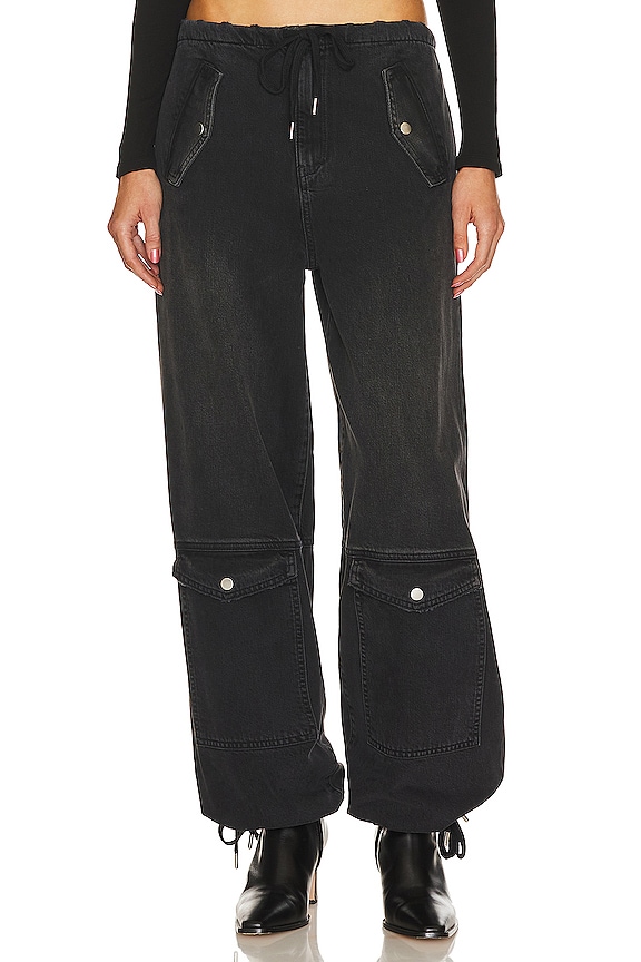 view 2 of 5 Alix Wide Leg Drawstring Cargo in St Marks